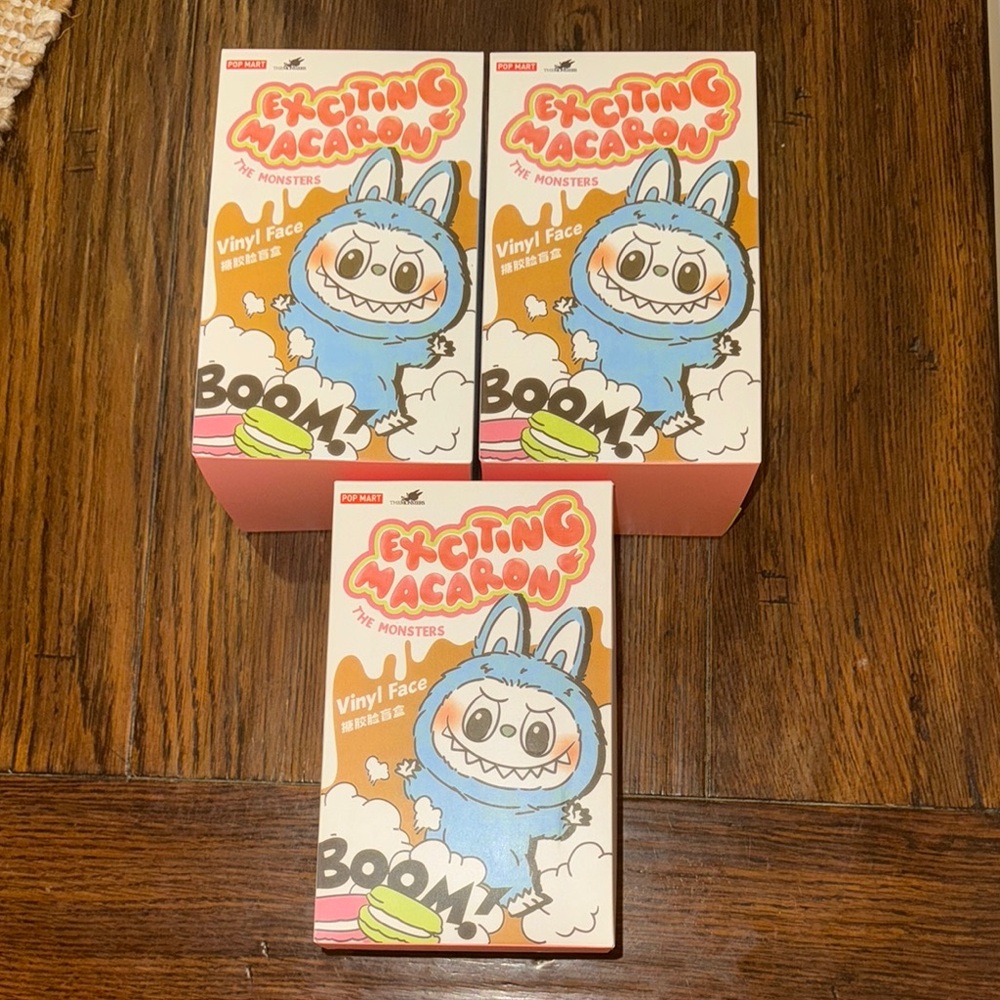 Exciting Macaron Vinyl Face Figures
